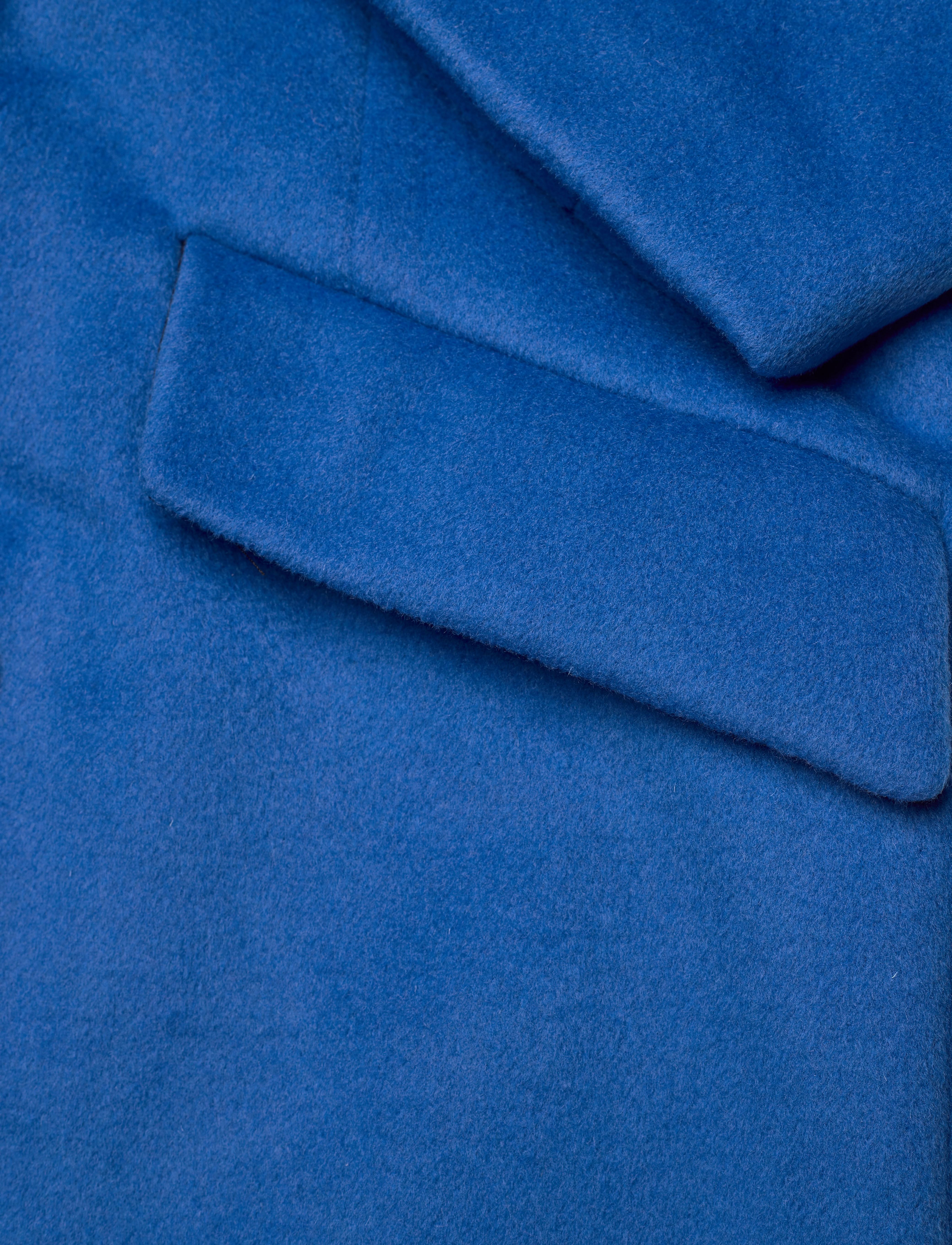 Selected Femme - SLFNEW ELEMENT WOOL COAT B - princess blue - 3