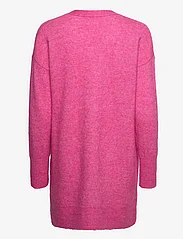 Selected Femme - SLFLULU NEW LS KNIT LONG CARDIGAN B NOOS - swetry rozpinane - fuchsia purple - 1