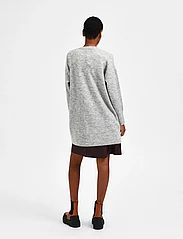 Selected Femme - SLFLULU NEW LS KNIT LONG CARDIGAN B NOOS - swetry rozpinane - light grey melange - 3