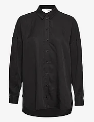 Selected Femme - SLFSANNI LS SHIRT - pitkähihaiset paidat - black - 0