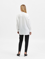 Selected Femme - SLFSANNI LS SHIRT - long-sleeved shirts - snow white - 2