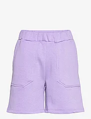 Selected Femme - SLFFREJA-ALANA MW SWEAT SHORTS EX - sweat shorts - roseate spoonbill - 0