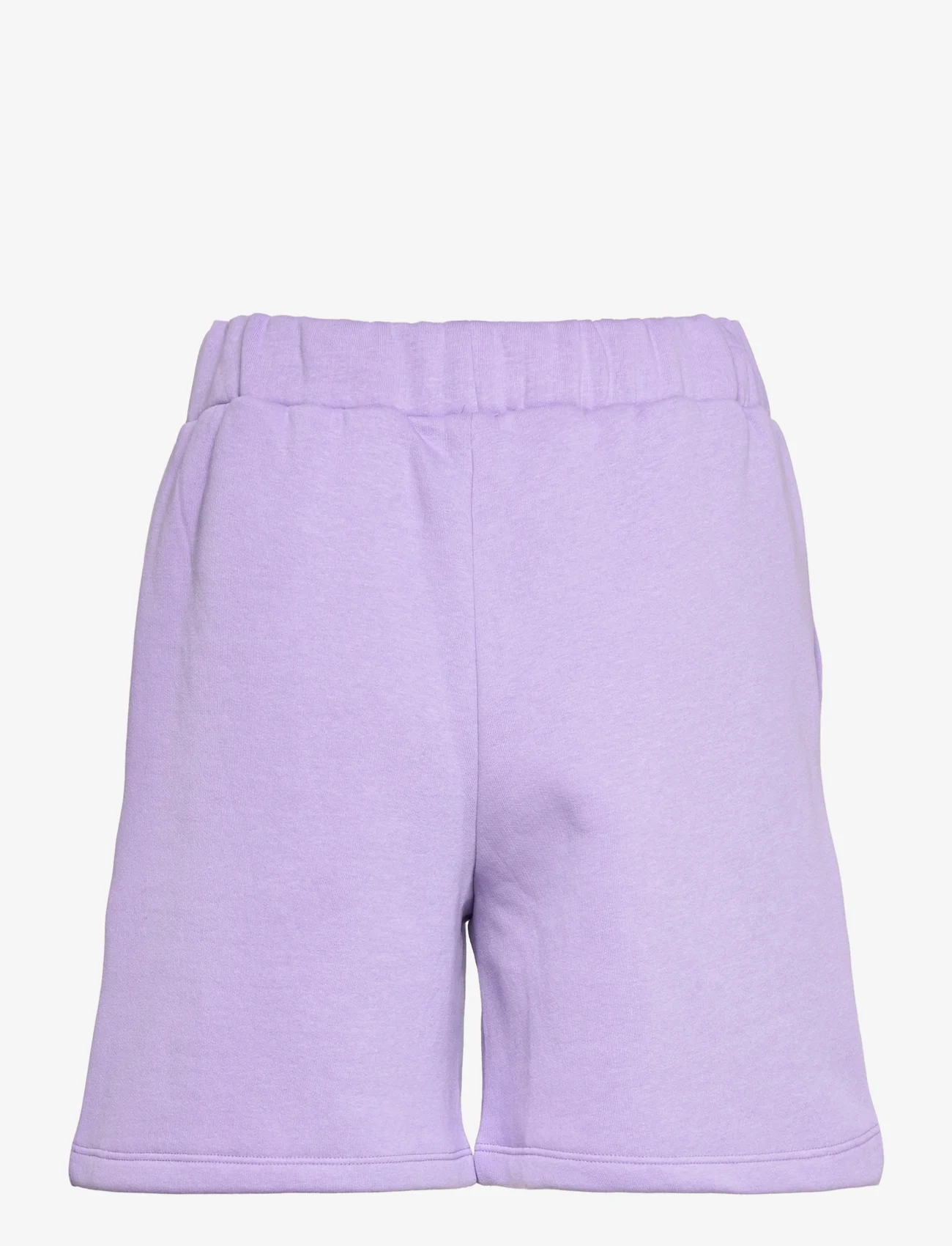 Selected Femme - SLFFREJA-ALANA MW SWEAT SHORTS EX - sweat shorts - roseate spoonbill - 1