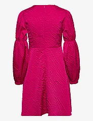 Selected Femme - SLFPIPPI LS SHORT DRESS B - korta klänningar - pink peacock - 1