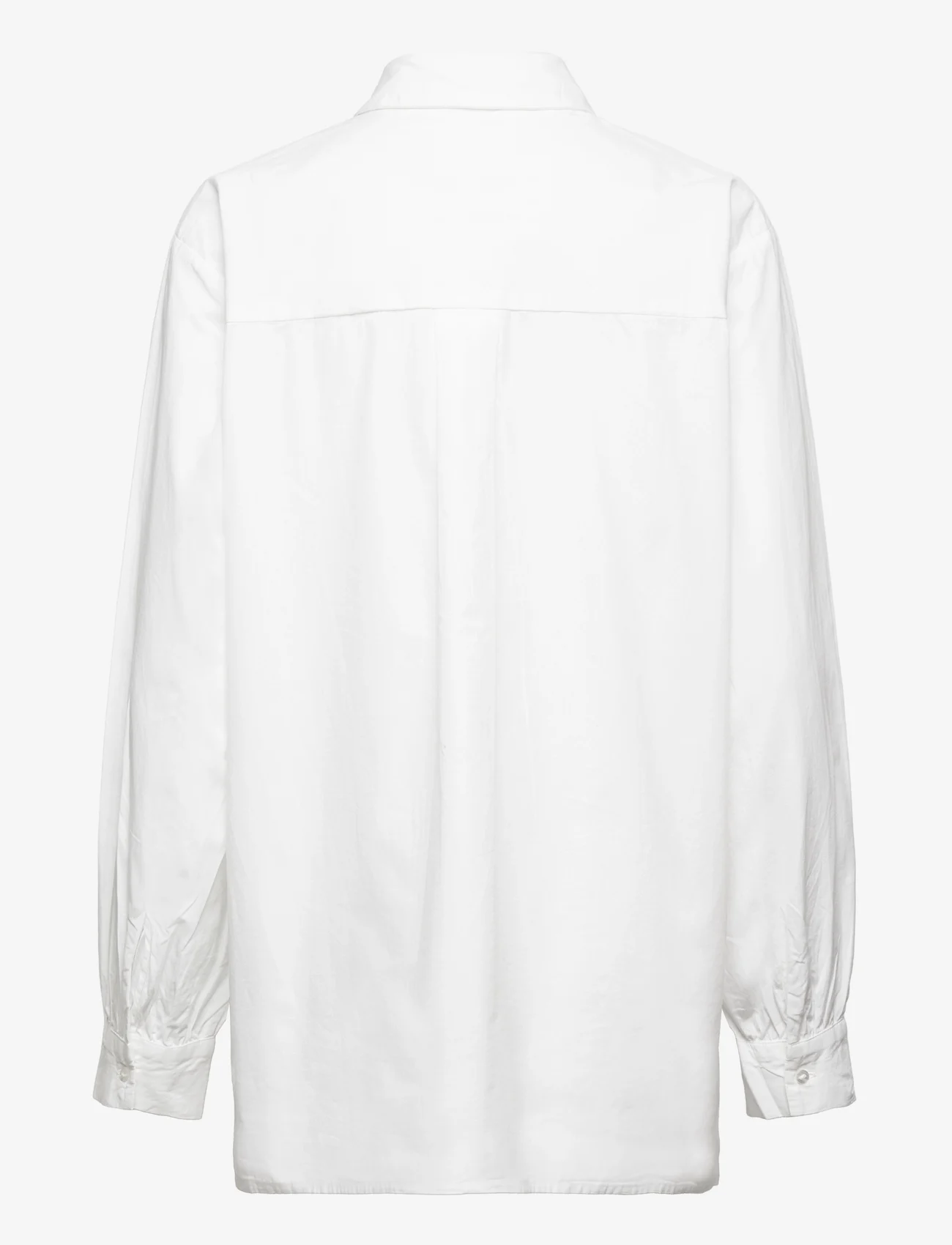 Selected Femme - SLFREKA LS SHIRT B - långärmade skjortor - bright white - 1