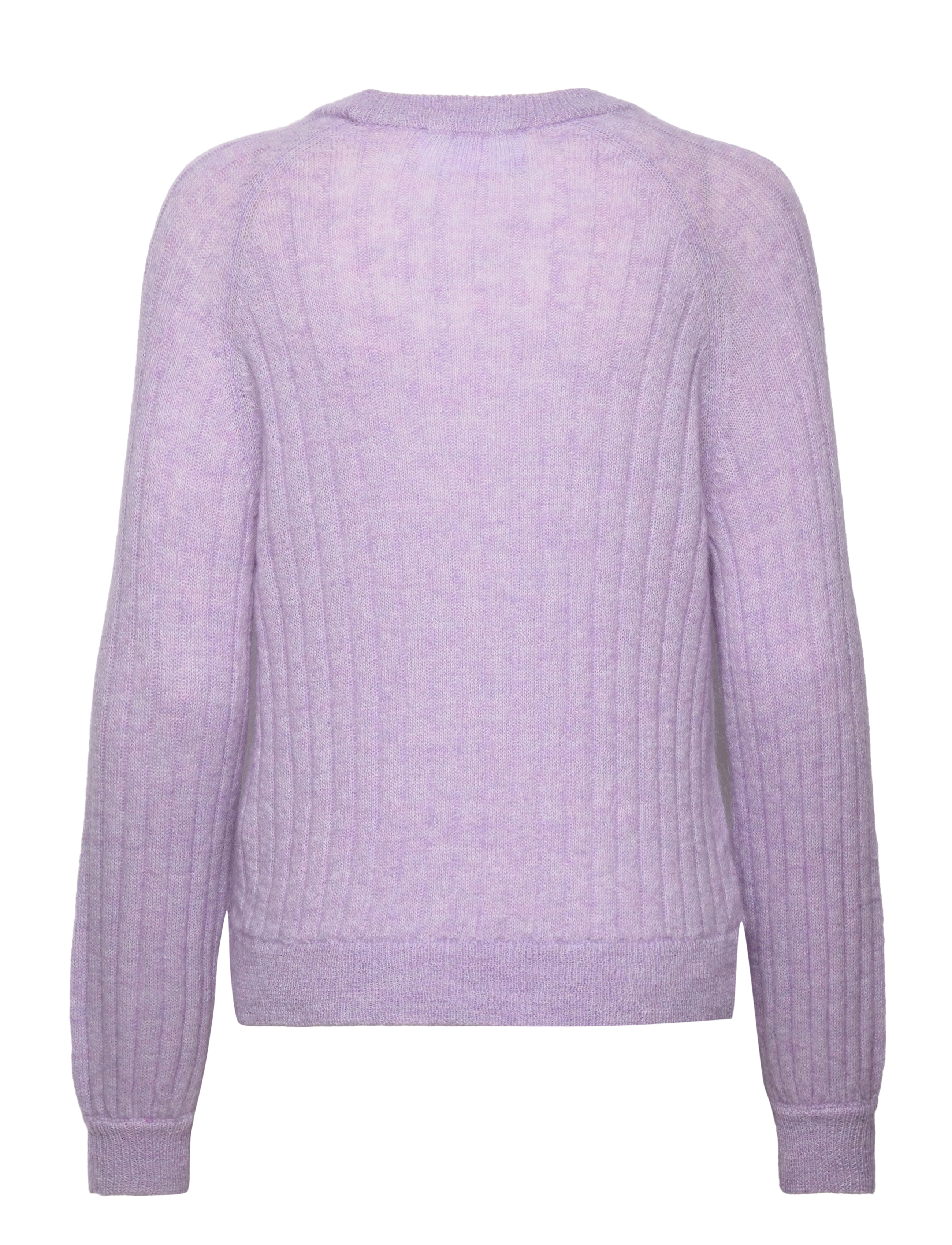 Selected - SLFMOLA LS KNIT O-NECK B - lilac breeze - 1