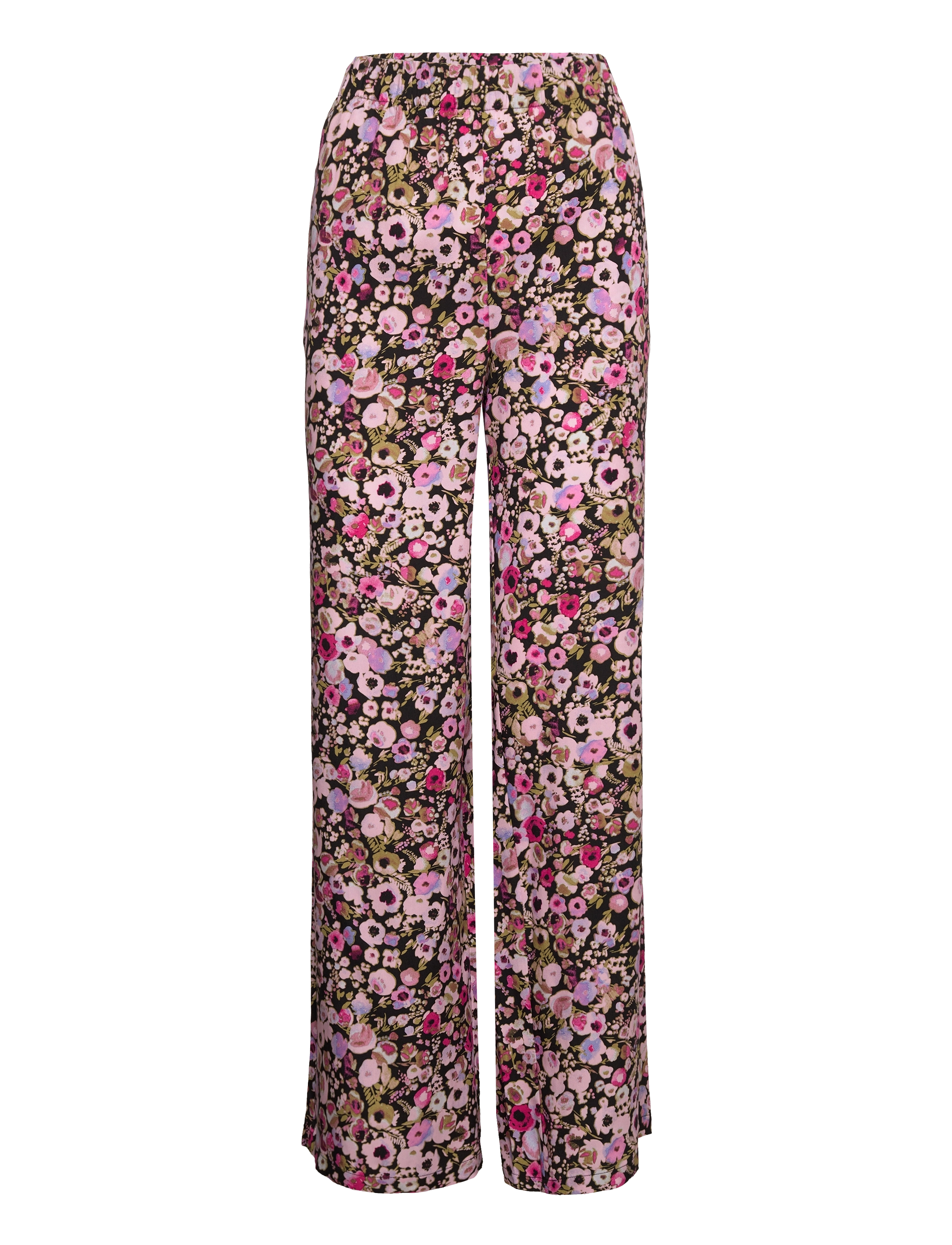 Selected Femme - SLFREMINA MW FLARED PANT B - black - 0