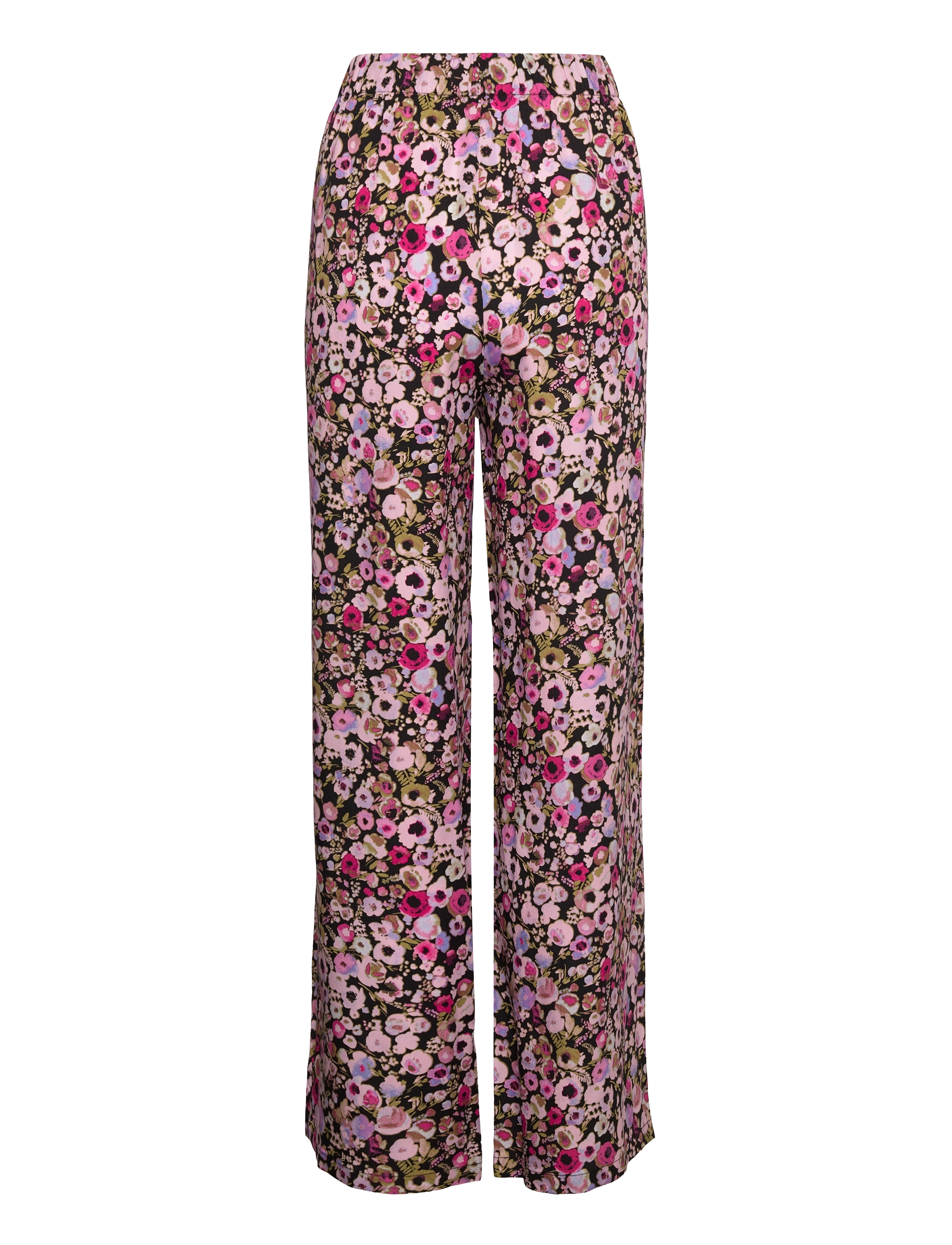 Selected Femme - SLFREMINA MW FLARED PANT B - black - 1