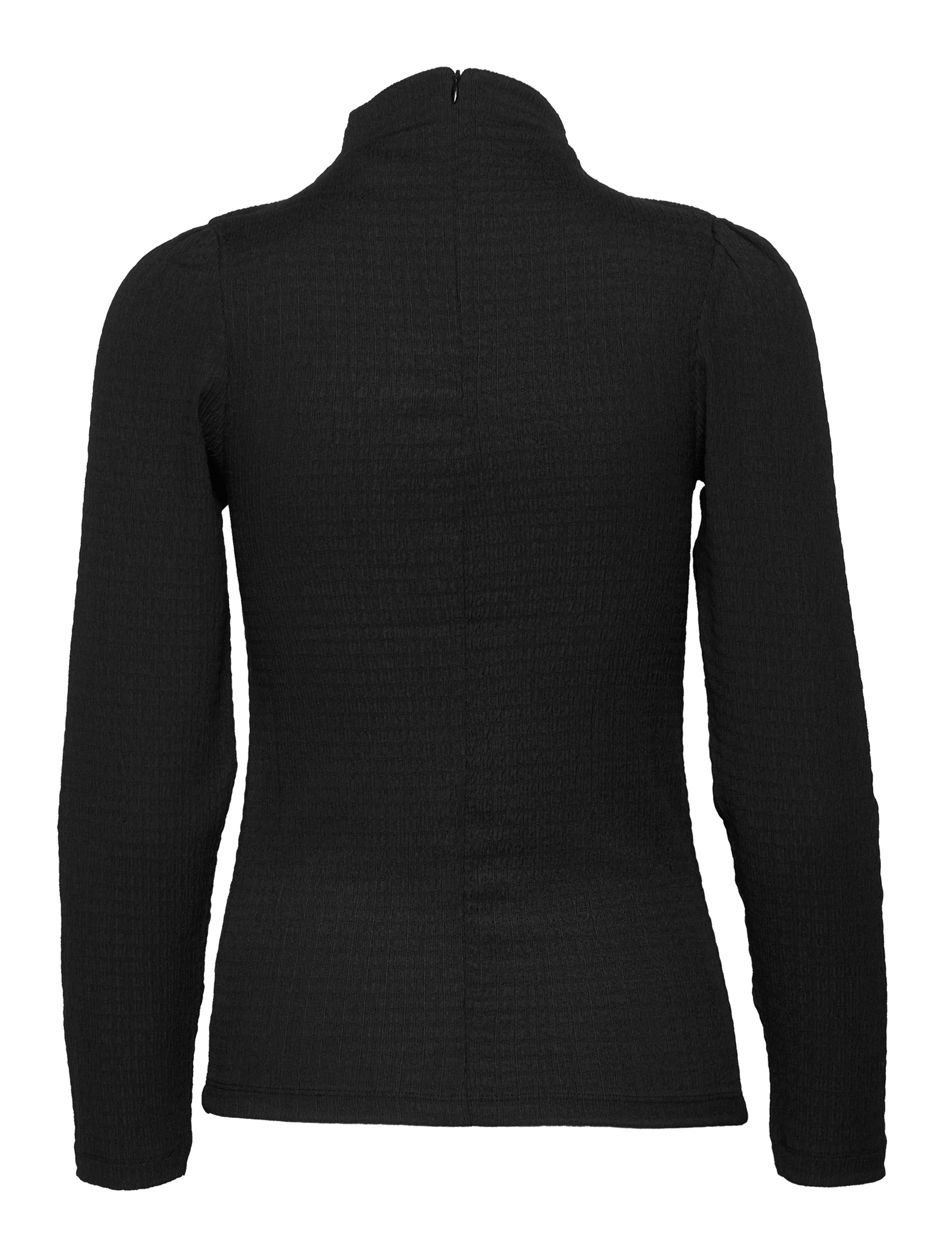 Selected Femme - SLFBEA LS TOP B - black - 1