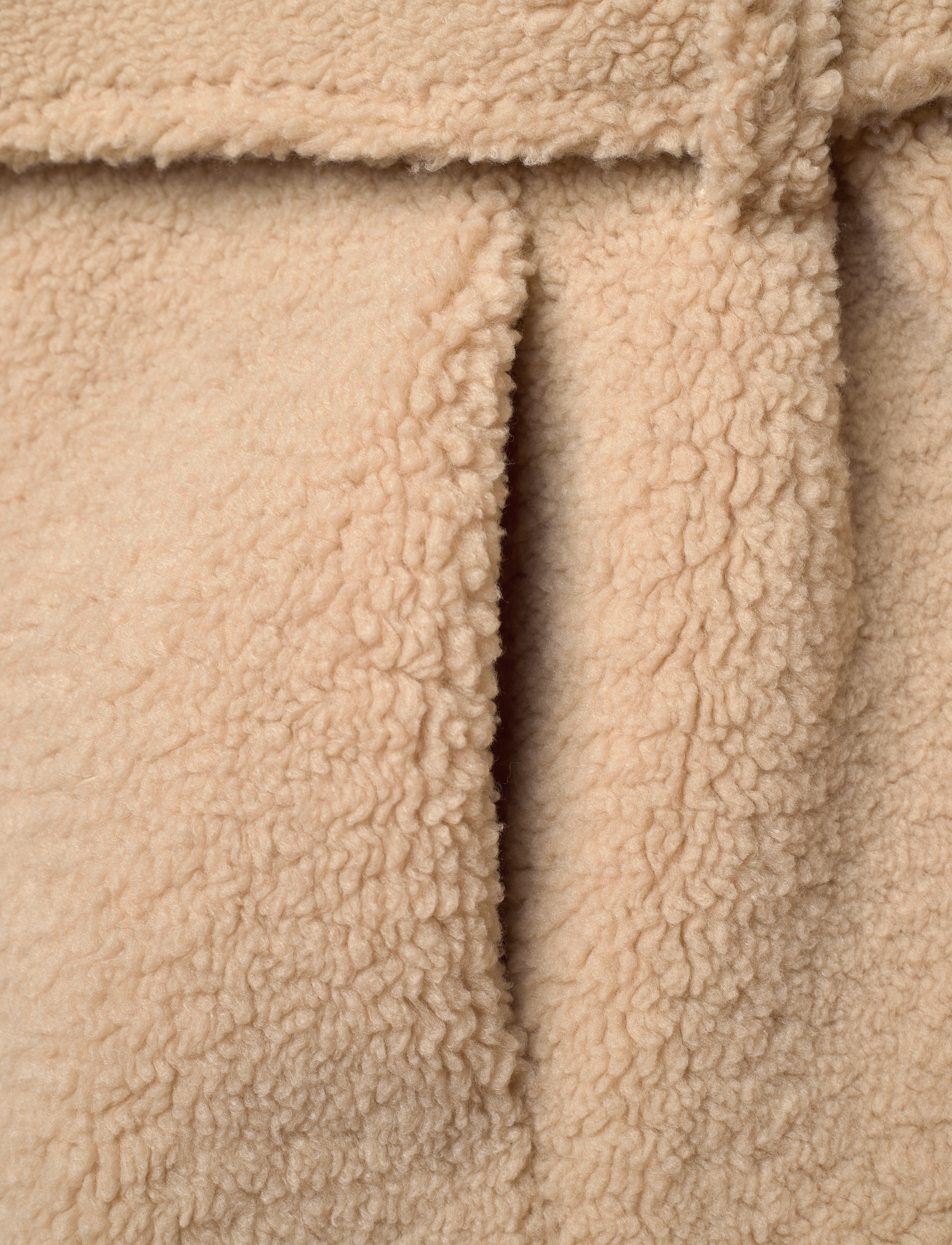 Selected Femme - SLFBETTY TEDDY COAT B - sandshell - 3