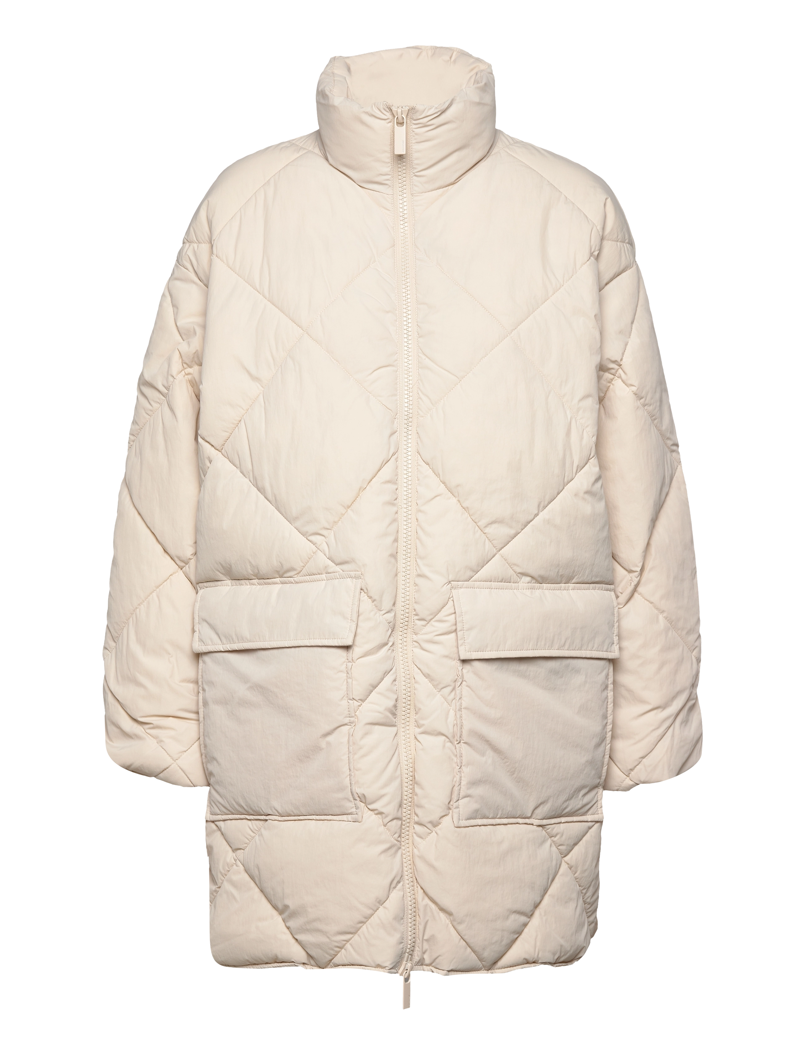 Selected SLFHEIDI PUFFER JACKET B - Selected - SANDSHELL / cream
