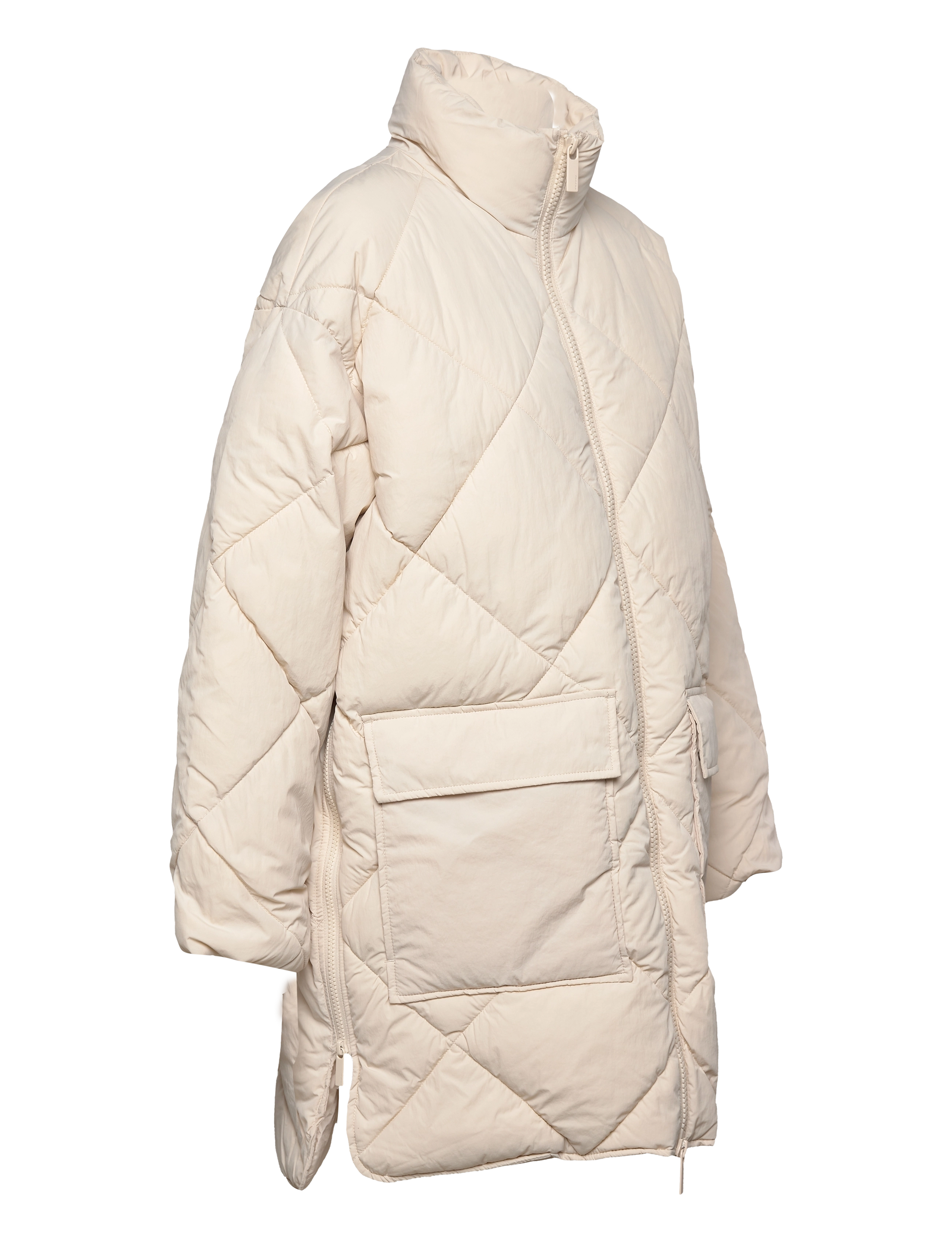 Selected - SLFHEIDI PUFFER JACKET B - overtøj - sandshell - 4