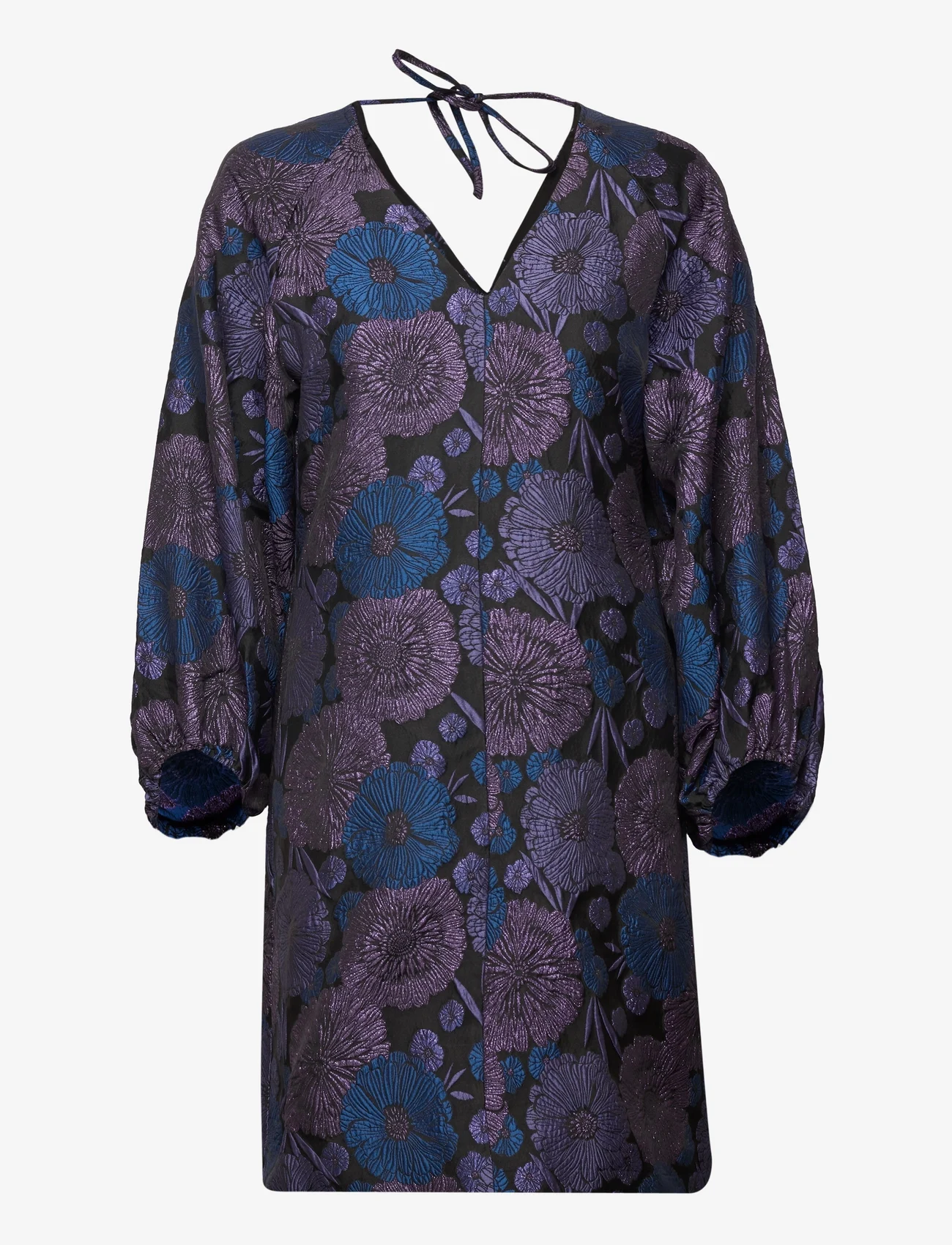 Selected Femme - SLFELANI 7/8 SHORT DRESS B - vakarėlių drabužiai išparduotuvių kainomis - black - 0