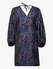 Selected Femme - SLFELANI 7/8 SHORT DRESS B - vakarėlių drabužiai išparduotuvių kainomis - black - 0