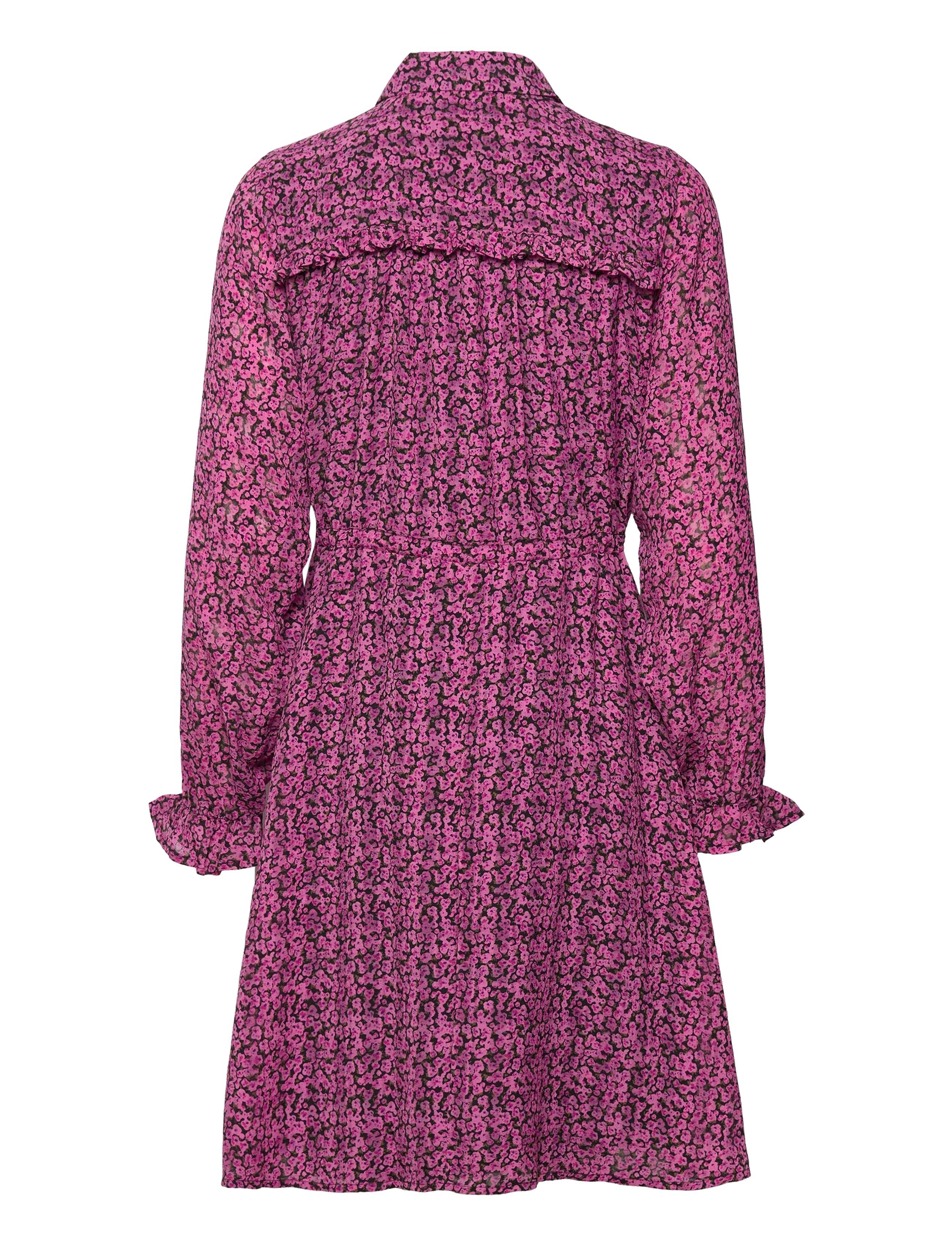 Selected Femme - SLFQUIRA LS SHORT DRESS B - phlox pink - 1