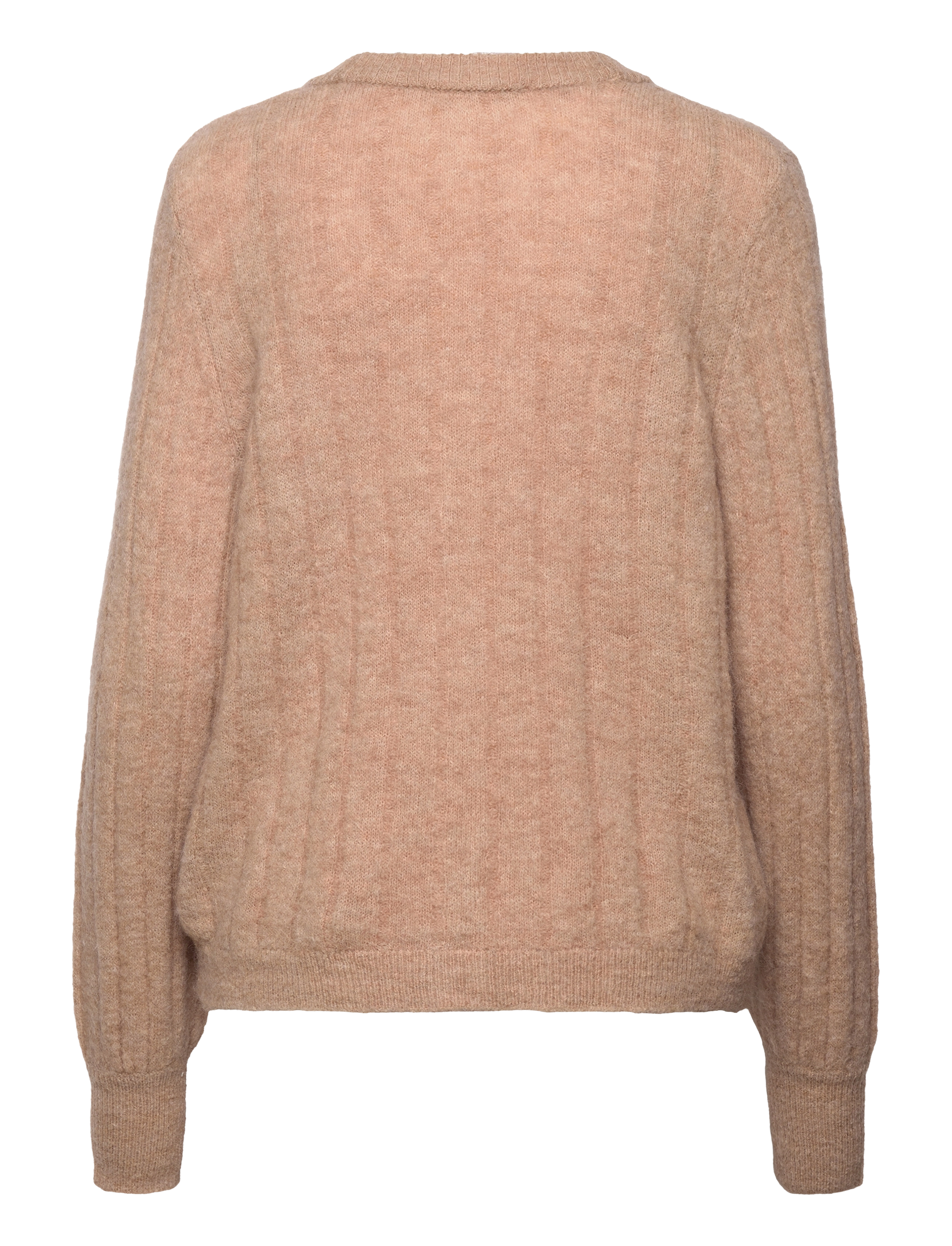 Selected Femme - SLFGLOWIE LS KNIT CARDIGAN B - warm taupe - 1