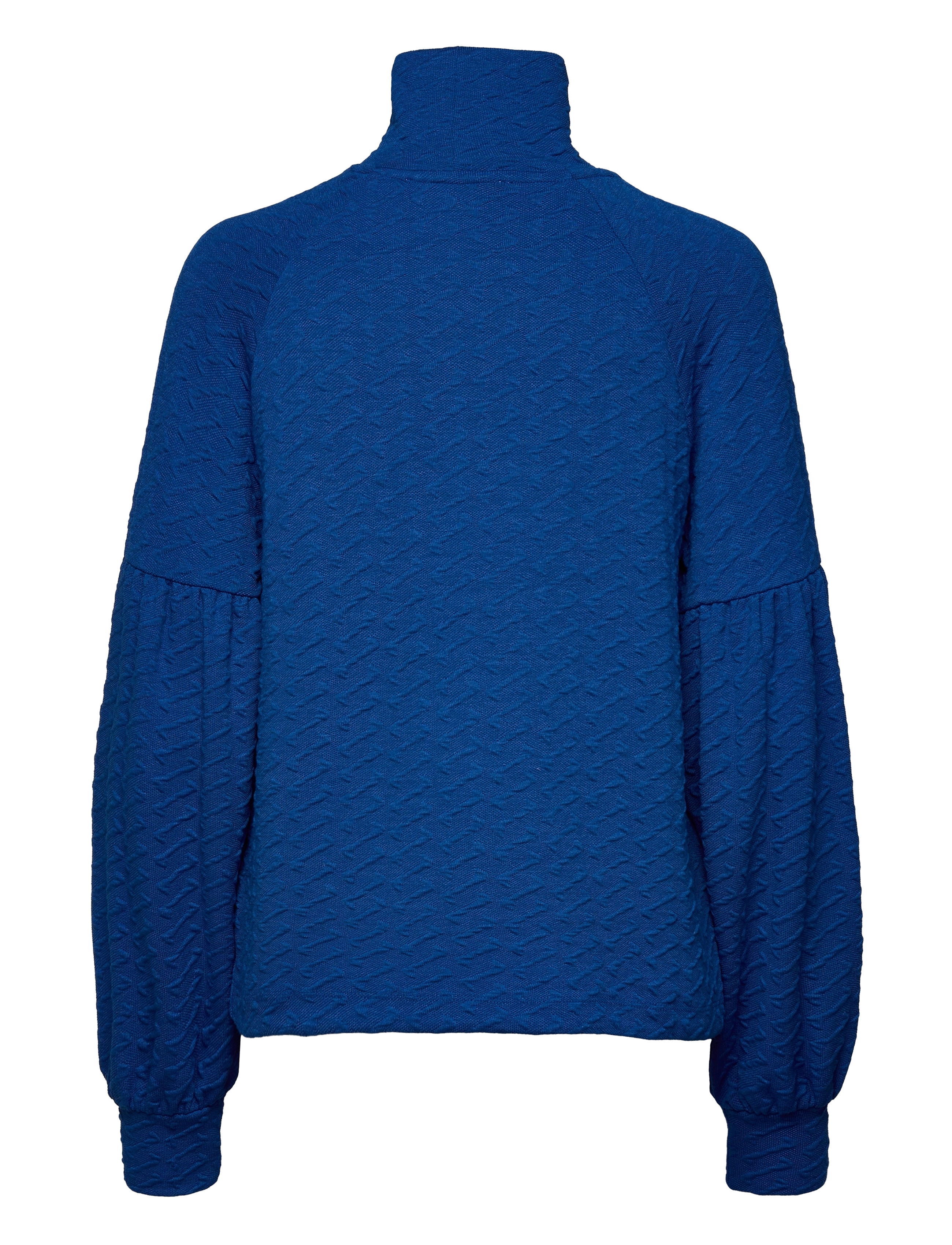 Selected Femme - SLFROSE LS HIGH NECK TOP B - princess blue - 1