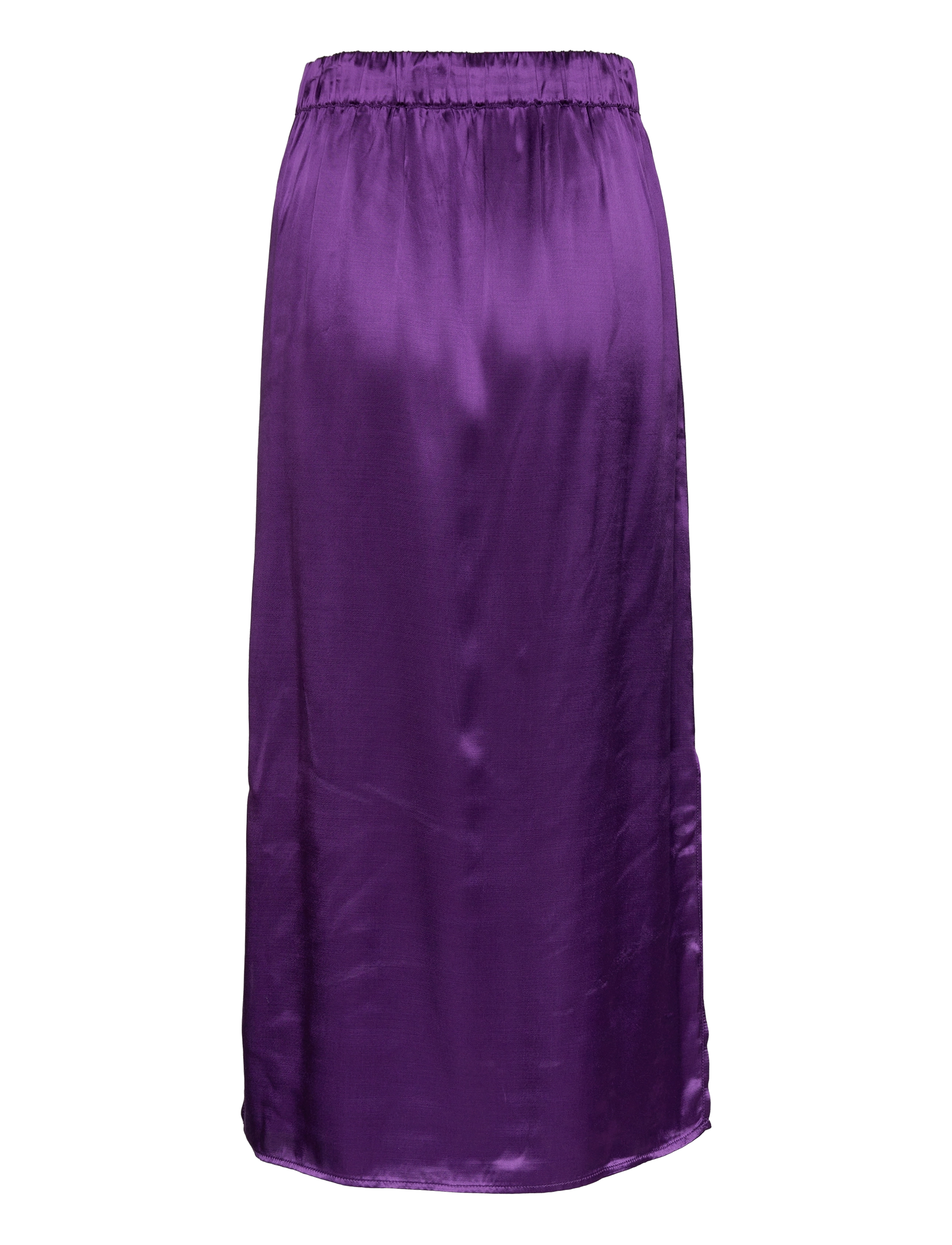 Selected - SLFLYRA MW MIDI SKIRT B - maxi nederdele - acai - 2