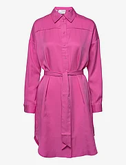 Selected Femme - SLFMERISA-TONIA LS SHORT SHIRT DRESS B - skjortklänningar - phlox pink - 0