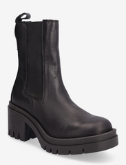 SLFSAGE CHELSEA LEATHER BOOT B - BLACK