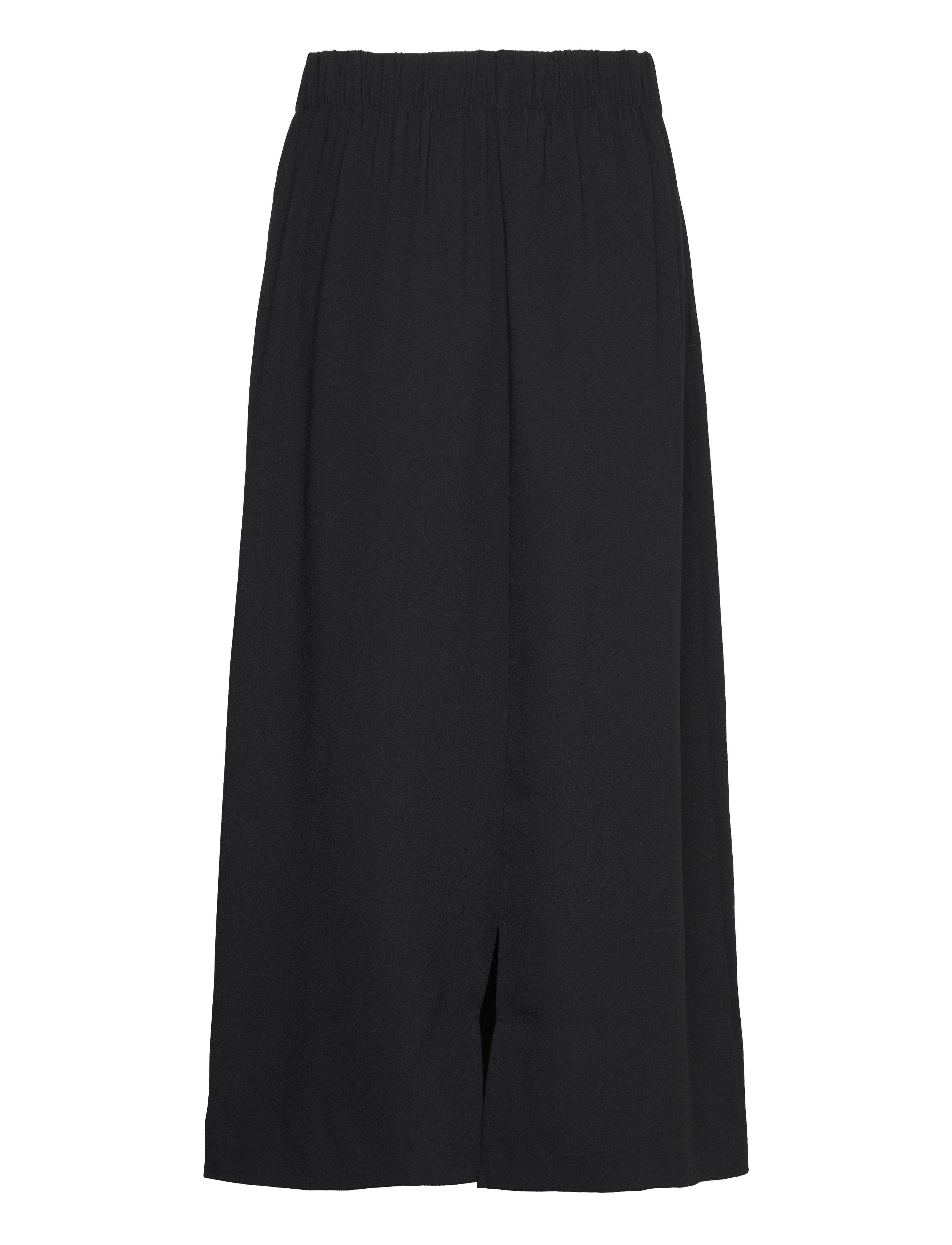 Selected Femme - SLFTINNI-RELAXED MW MIDI SKIRT B NOOS - black - 2