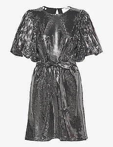 SLFSANDY 3/4 SHORT O-NECK DRESS B, Selected Femme