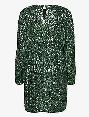 Selected Femme - SLFCOLYN LS SHORT SEQUINS DRESS B - ballīšu apģērbs par outlet cenām - loden frost - 1