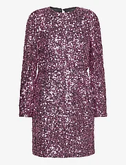 Selected Femme - SLFCOLYN LS SHORT SEQUINS DRESS B - juhlamuotia outlet-hintaan - pink lavender - 0