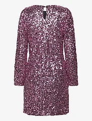 Selected Femme - SLFCOLYN LS SHORT SEQUINS DRESS B - ballīšu apģērbs par outlet cenām - pink lavender - 1