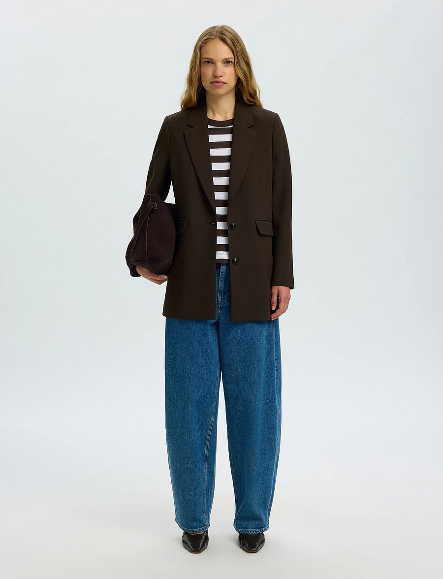Selected - SLFESSENTIAL SS STRIPED BOXY TEE NOOS - t-shirts - delicioso - 5