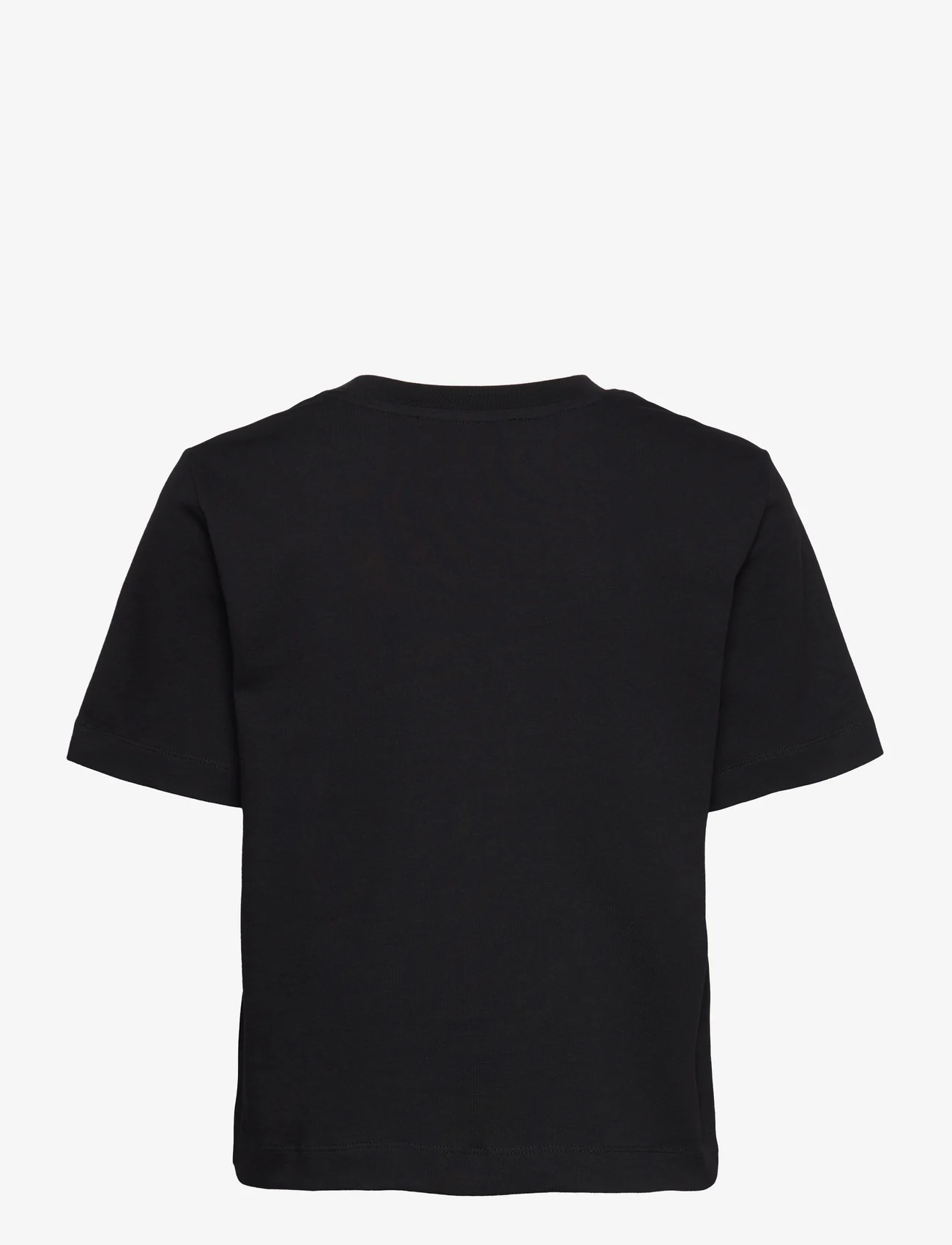 Selected Femme - SLFESSENTIAL SS BOXY TEE NOOS - lowest prices - black - 1