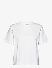 Selected Femme - SLFESSENTIAL SS BOXY TEE NOOS - alhaisimmat hinnat - bright white - 0