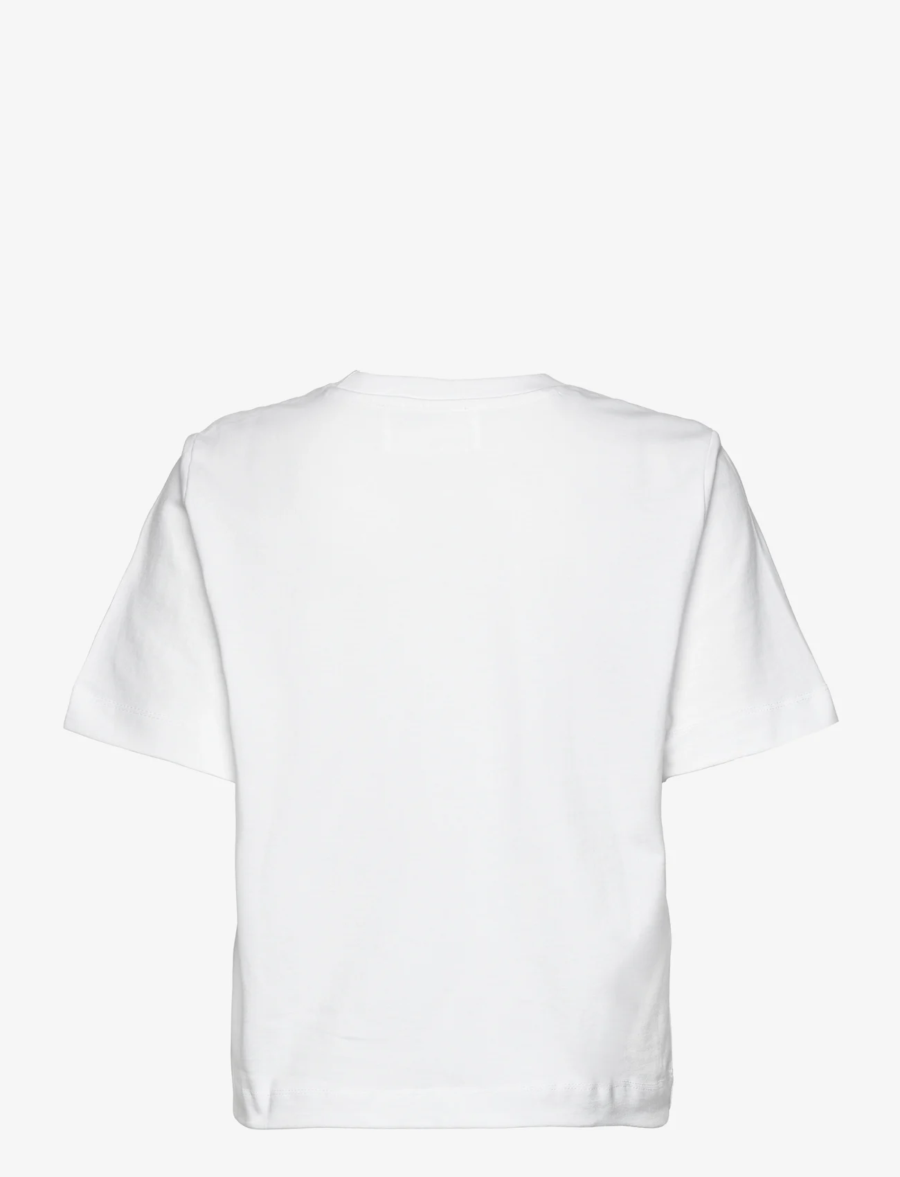 Selected Femme - SLFESSENTIAL SS BOXY TEE NOOS - najniższe ceny - bright white - 1