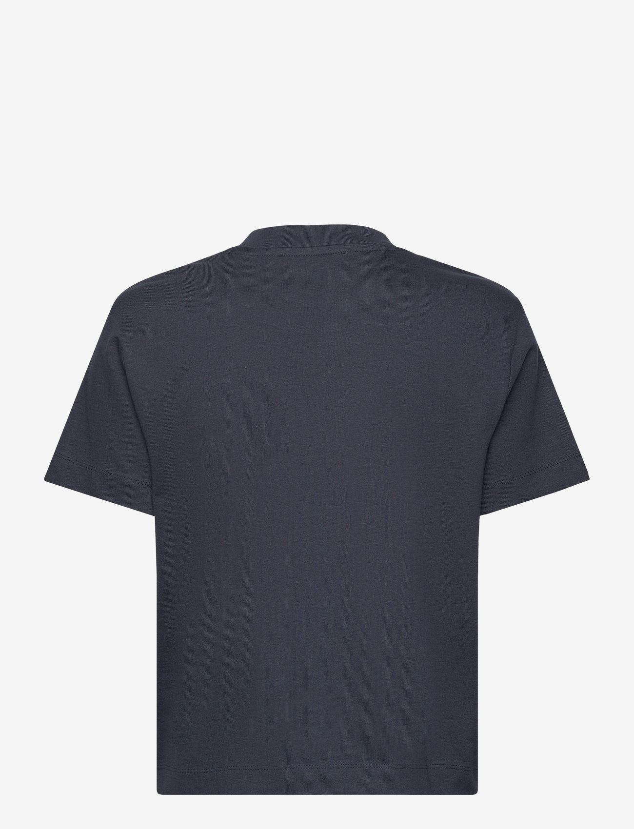 Selected - SLWESSENTIAL SS BOXY TEE NOOS - t-shirts - dark sapphire - 2