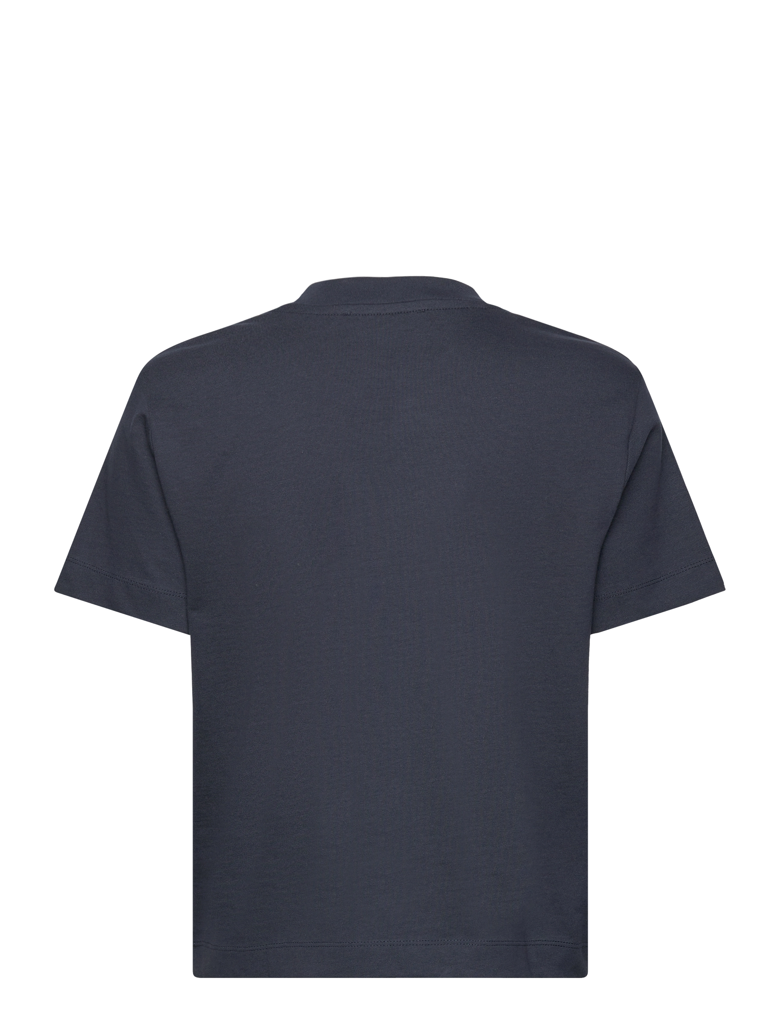 Selected - SLWESSENTIAL SS BOXY TEE NOOS - t-shirts - dark sapphire - 2