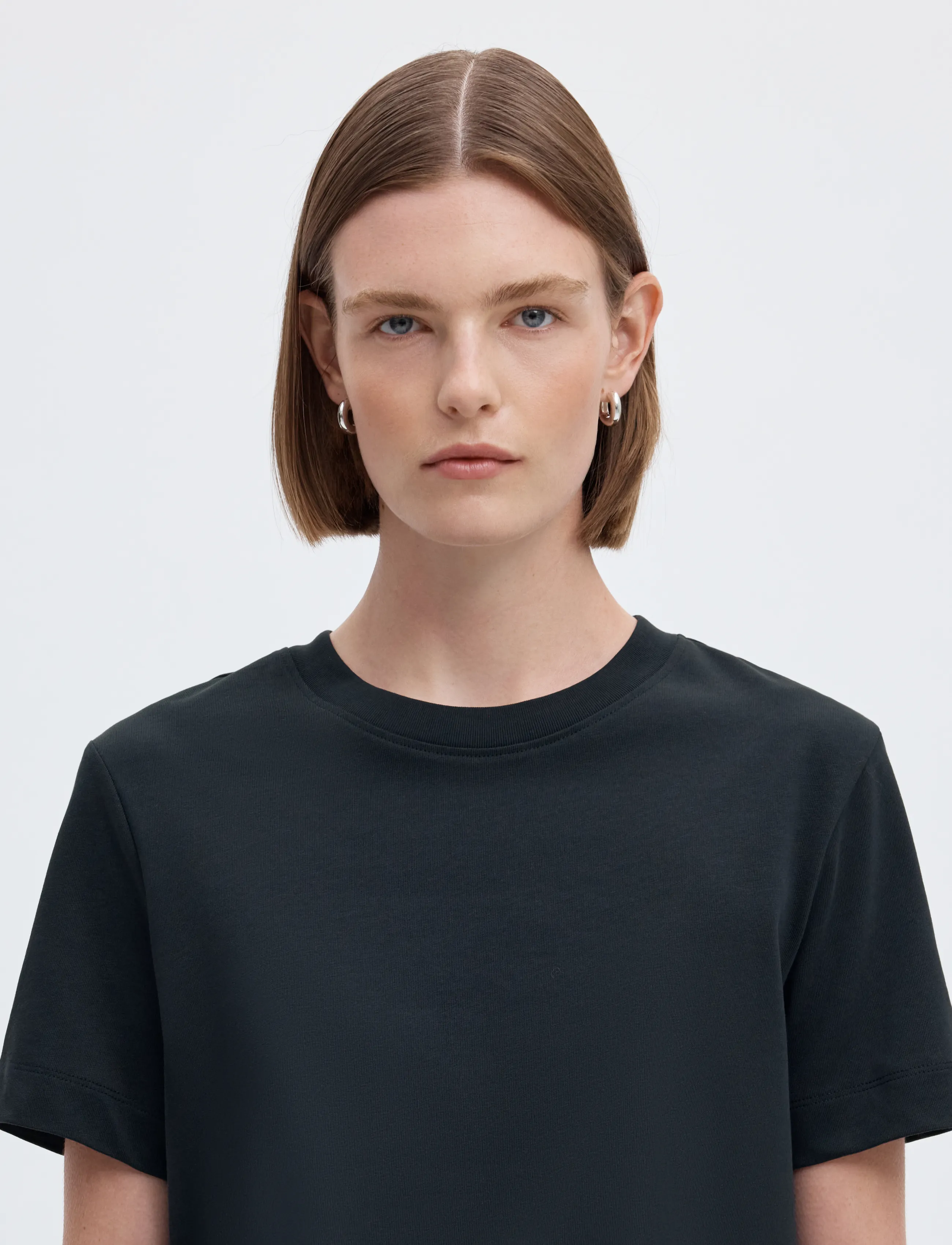 Selected - SLWESSENTIAL SS BOXY TEE NOOS - t-shirts - dark sapphire - 5