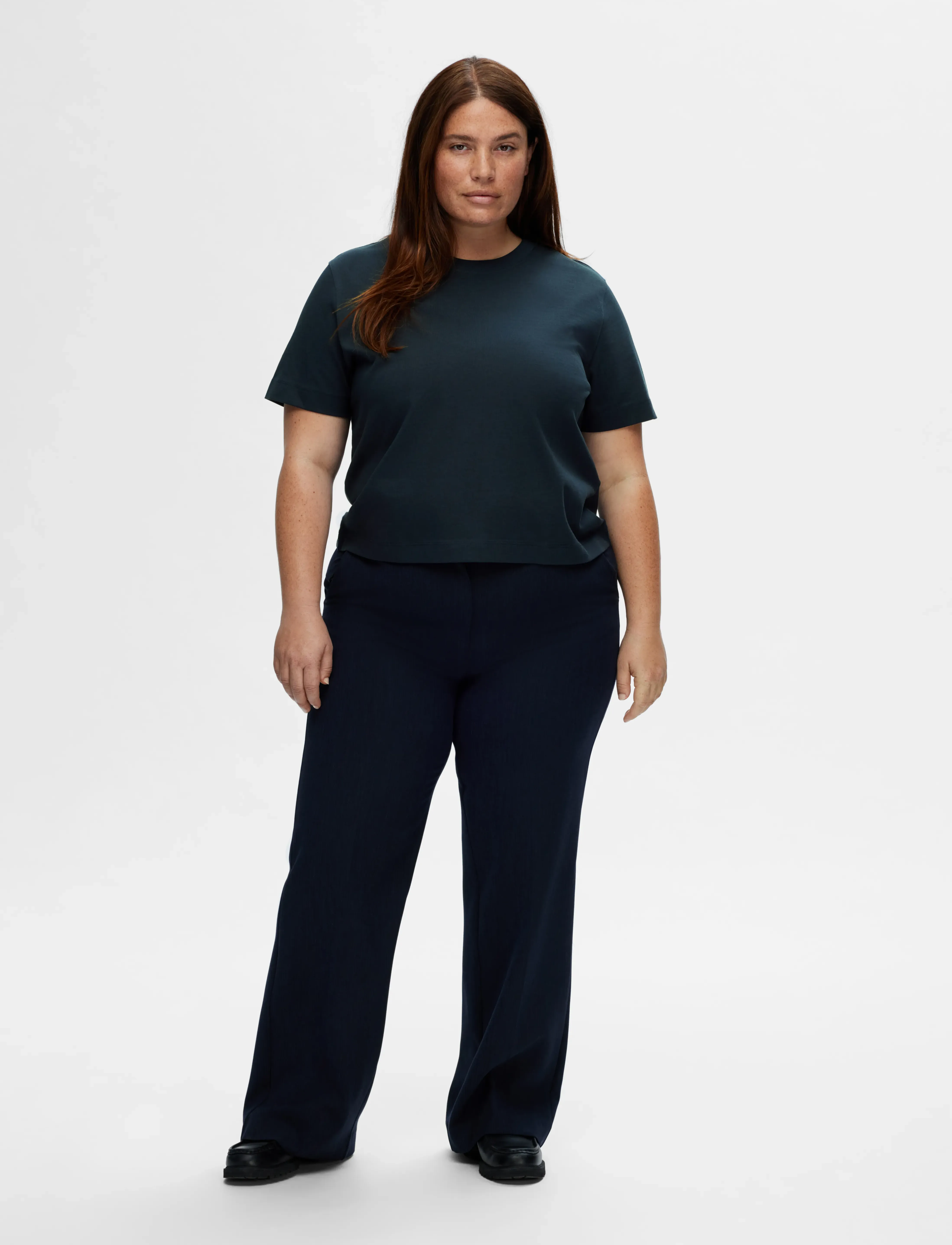 SELECTED Slwessential Ss Boxy Tee Noos t-shirts dam – bild 7