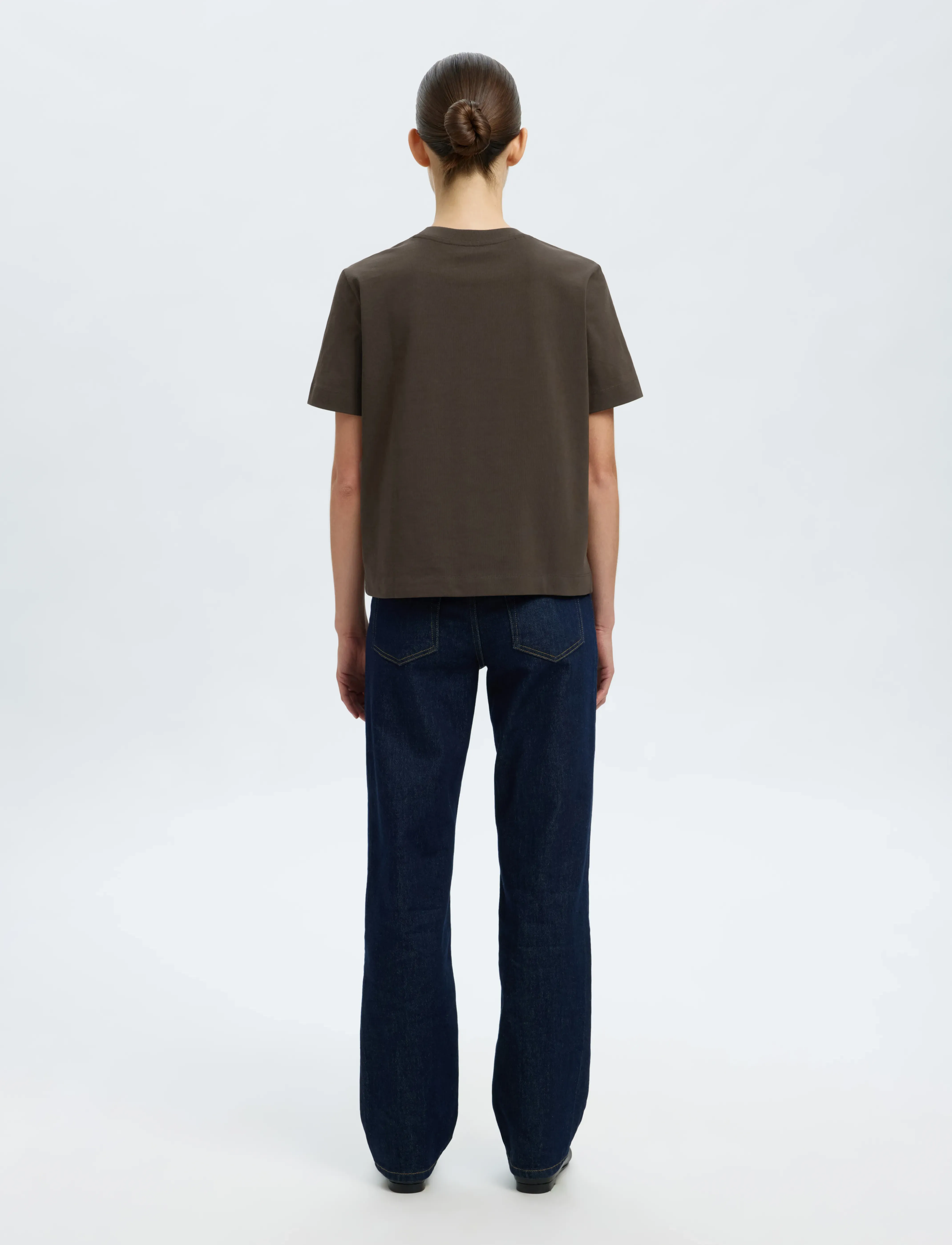 Selected - SLWESSENTIAL SS BOXY TEE NOOS - t-shirts - delicioso - 2