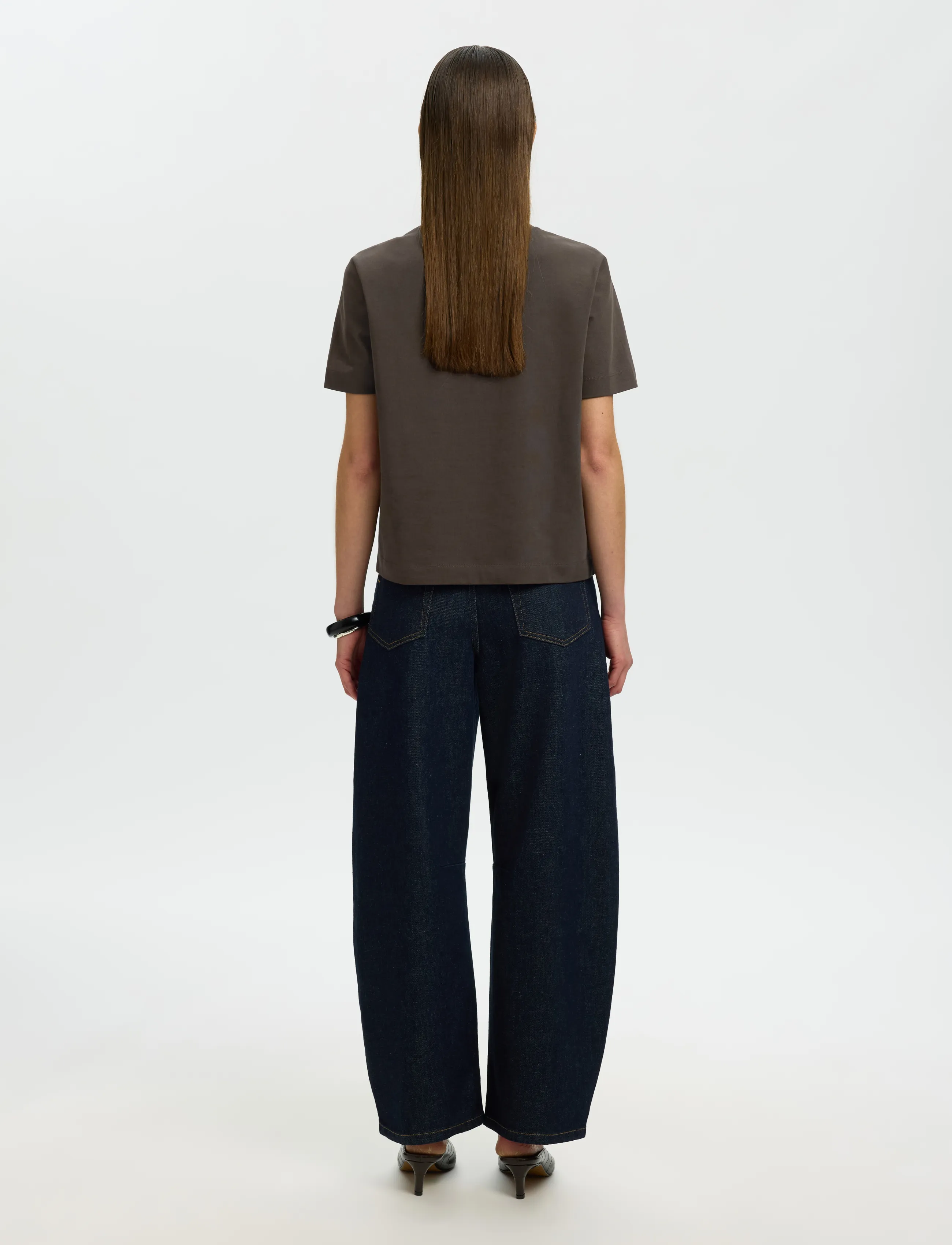 Selected - SLWESSENTIAL SS BOXY TEE NOOS - t-shirts - delicioso - 2