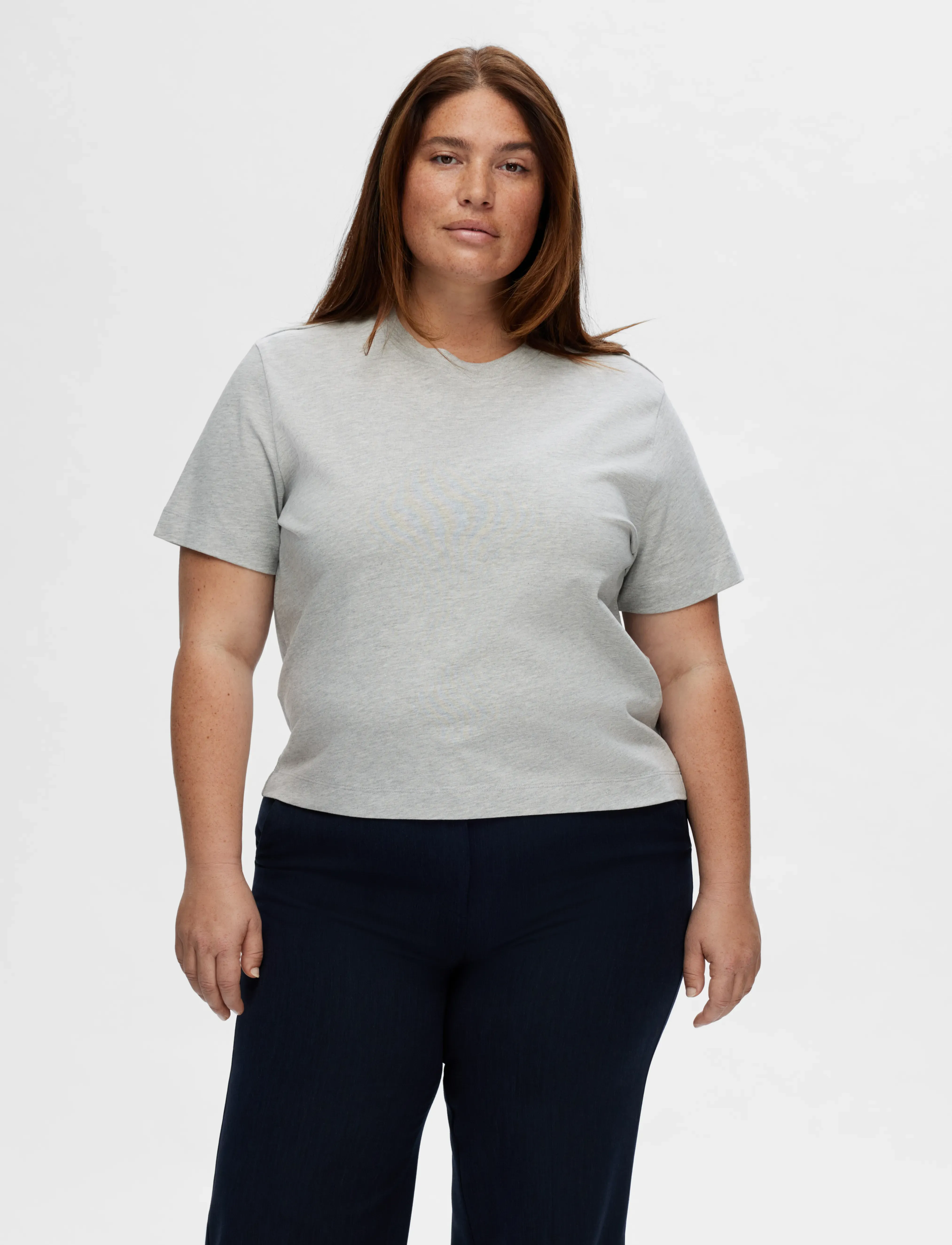 SELECTED Slwessential Ss Boxy Tee Noos t-shirts dam – bild 6