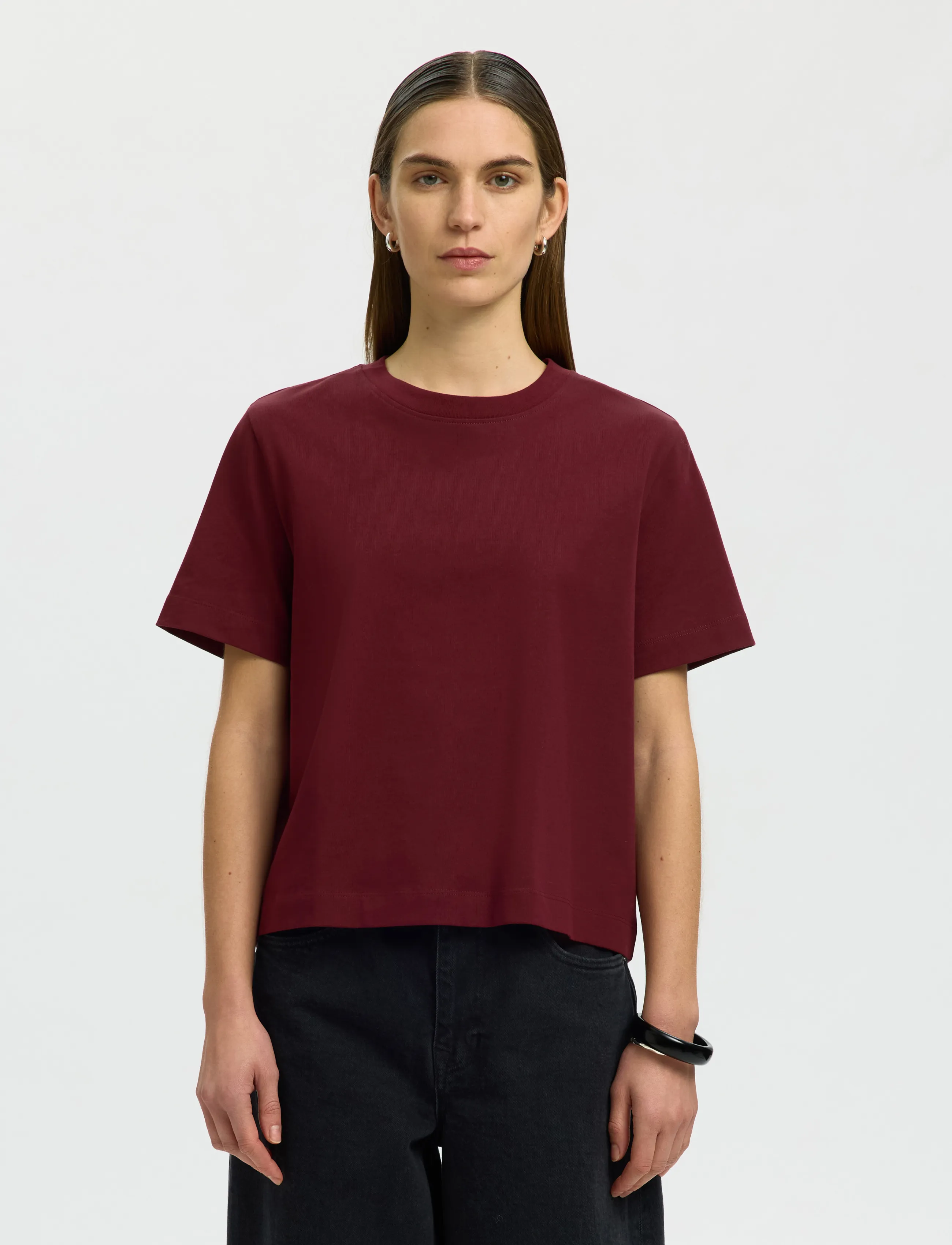 Slwessential Ss Boxy Tee Noos