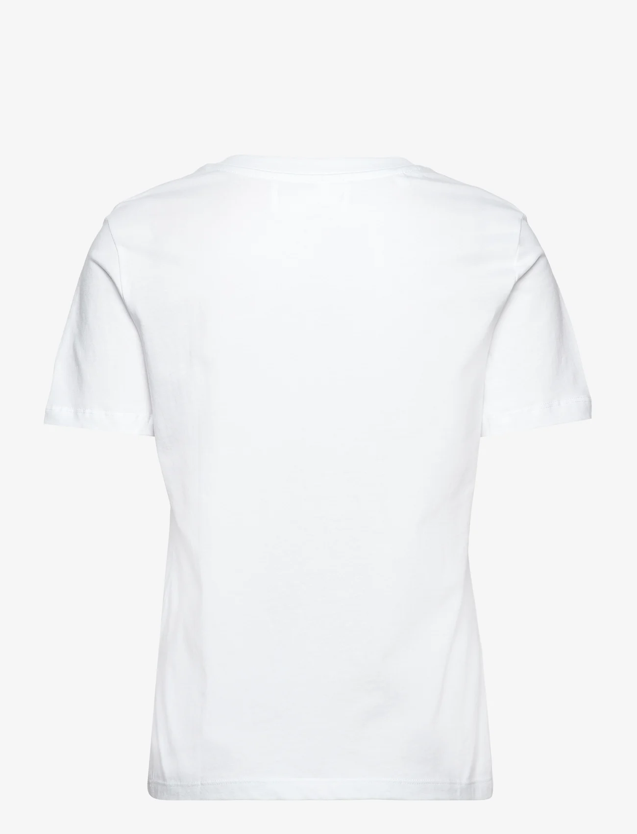 Selected Femme - SLFESSENTIAL SS V-NECK TEE NOOS - lowest prices - bright white - 1