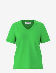 SLFESSENTIAL SS V-NECK TEE NOOS - CLASSIC GREEN