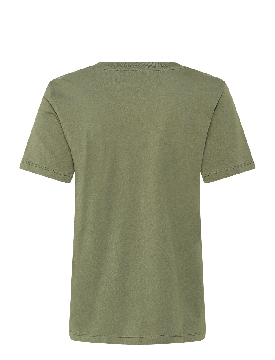Selected - SLWESSENTIAL SS V-NECK TEE NOOS - t-shirts - kalamata - 1