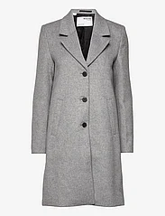 Selected Femme - SLFMETTE WOOL COAT B - talvemantlid - light grey melange - 0