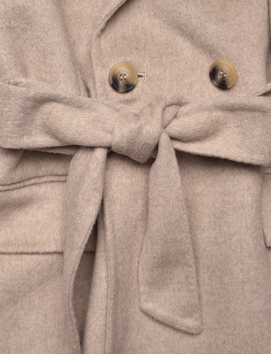 Selected - SLFTARA HANDMADE JACKET B NOOS - sandshell - 4