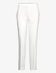 Selected Femme - SLFELIANA MW STRAIGHT PANT B NOOS - straight leg trousers - snow white - 0
