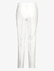 Selected Femme - SLFELIANA MW STRAIGHT PANT B NOOS - bikses ar taisnām starām - snow white - 1