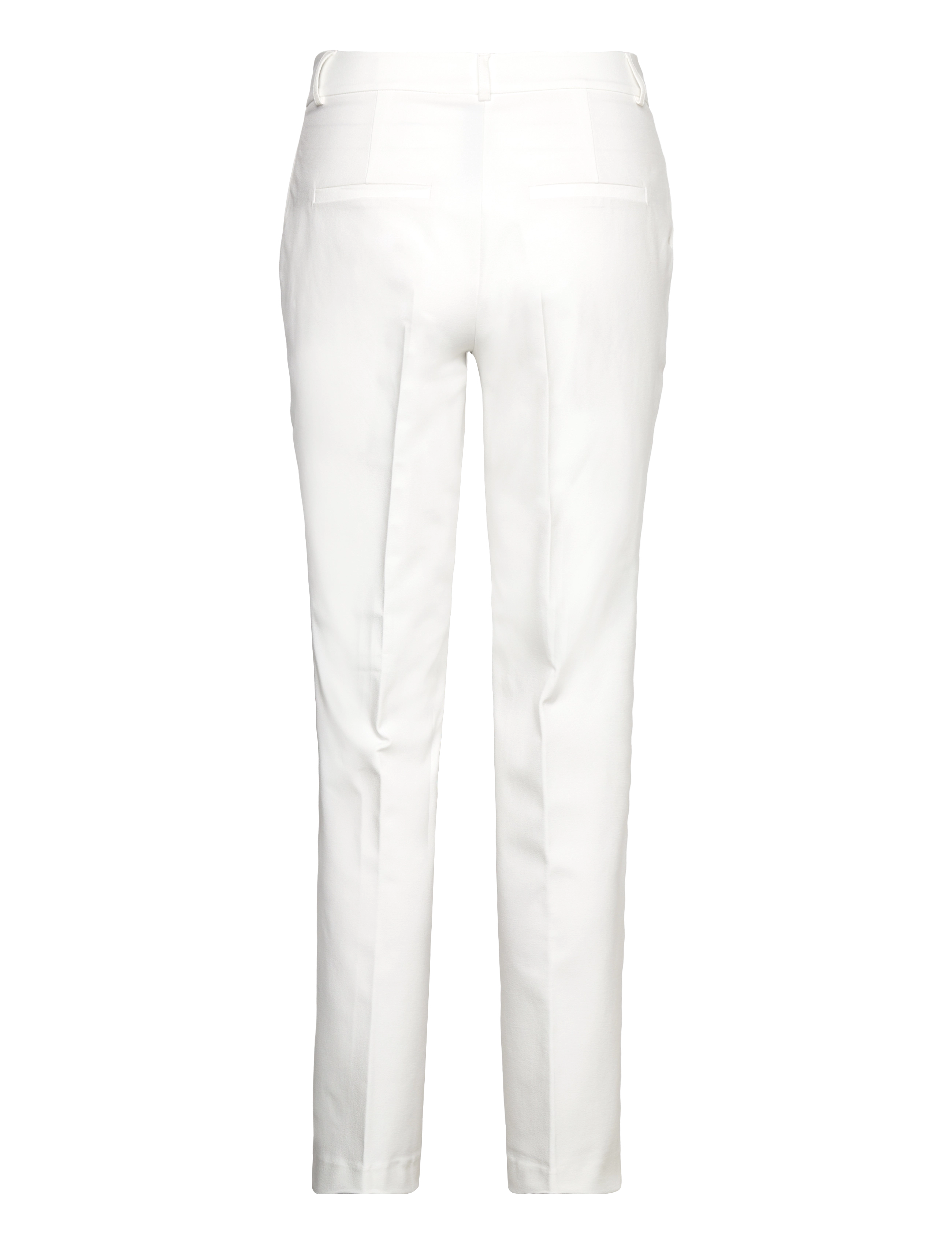 Selected Femme - SLFELIANA MW STRAIGHT PANT B NOOS - snow white - 1