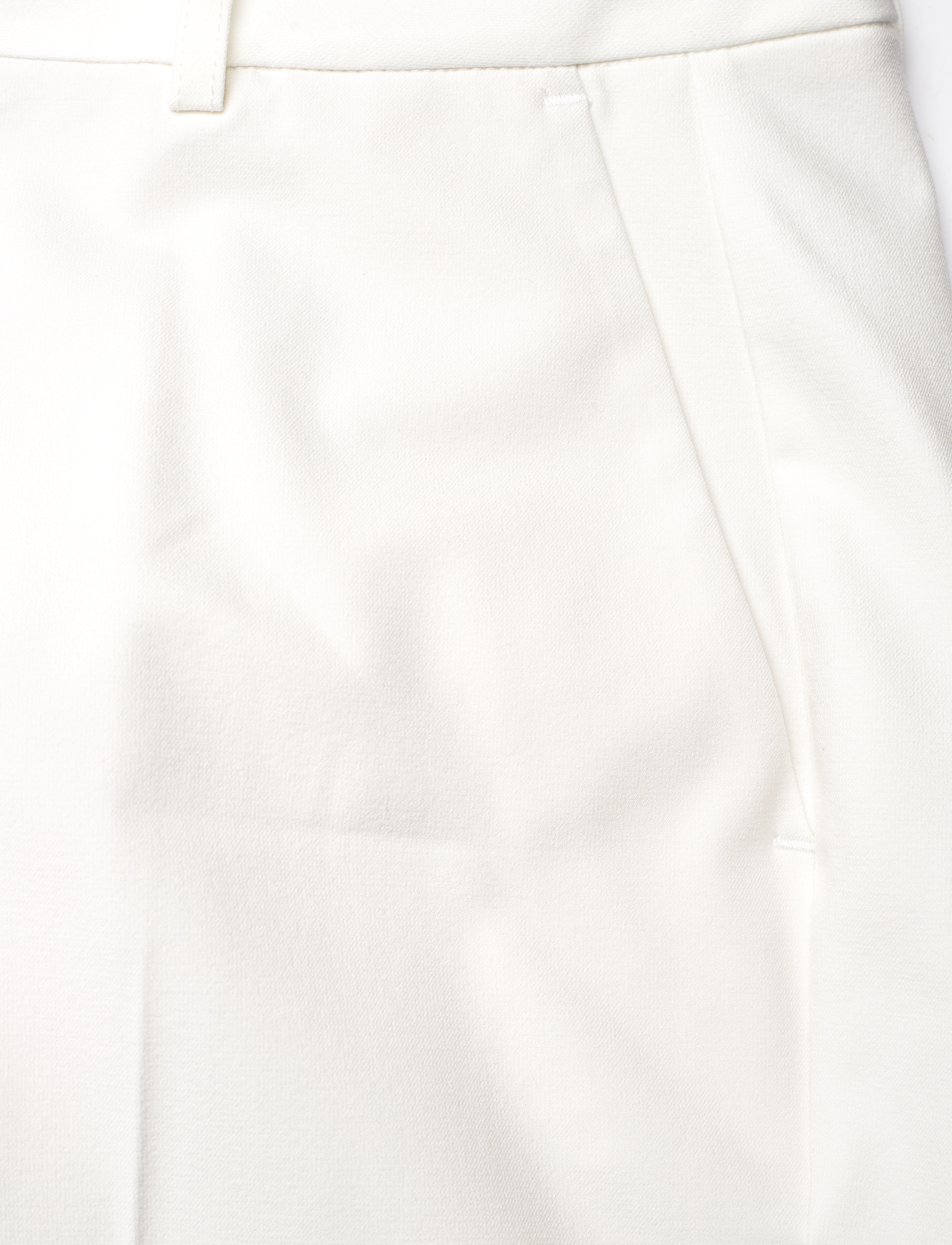 Selected Femme - SLFELIANA MW STRAIGHT PANT B NOOS - snow white - 2